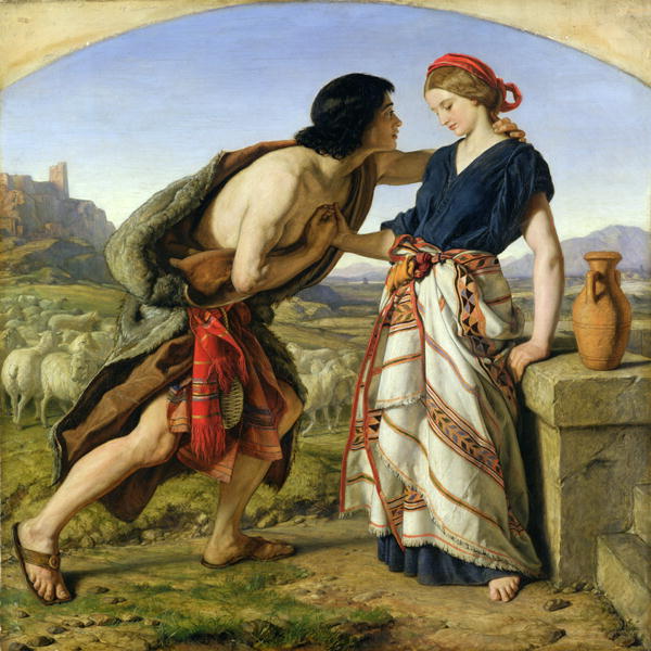 The Meeting Of Jacob And Rachel by William Dyce